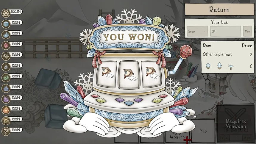 Скриншот 5 к игре Paint The Snow - idle