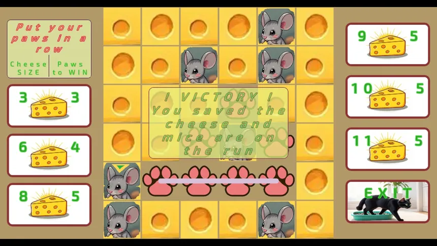 Скриншот 3 к игре CheeseCatToe
