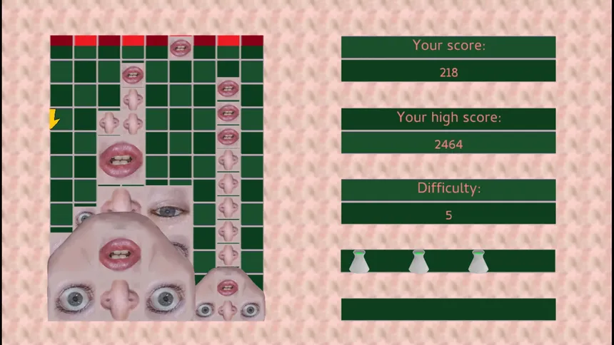 Скриншот 1 к игре Falling Face Fragments