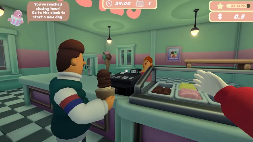 Скриншот 3 к игре Ice Cream Together: A Cozy Parlor Simulator
