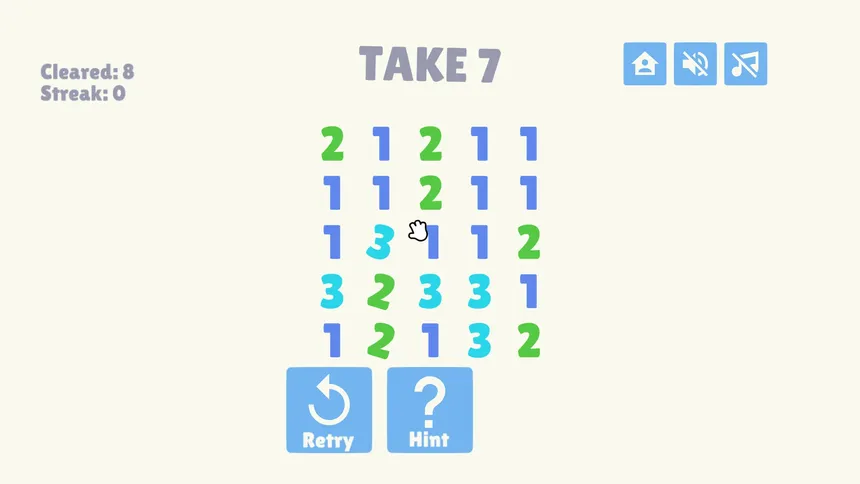 Скриншот 1 к игре Take7