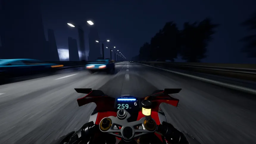 Скриншот 1 к игре Motorcycle Ride: Infinity