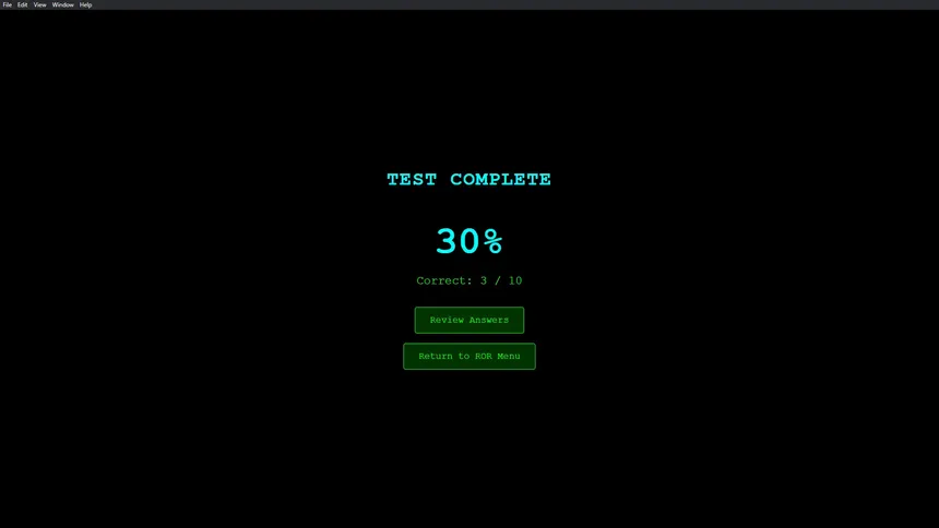 Скриншот 3 к игре Watchstander: COLREGS/Rules of the Road Training Administrator
