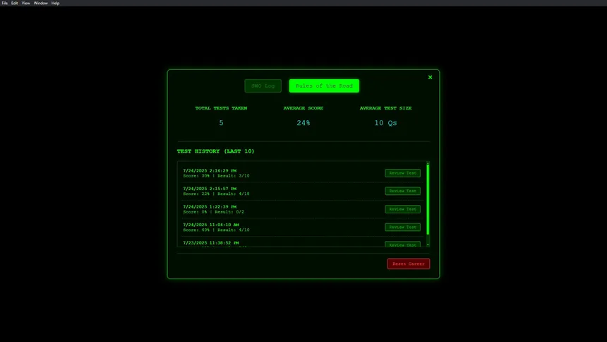Скриншот 4 к игре Watchstander: COLREGS/Rules of the Road Training Administrator