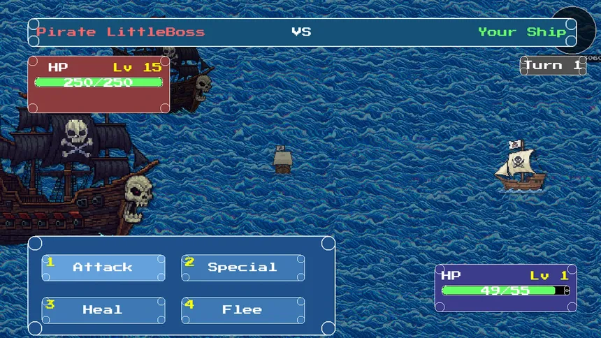 Скриншот 1 к игре Ocean of Vengeance