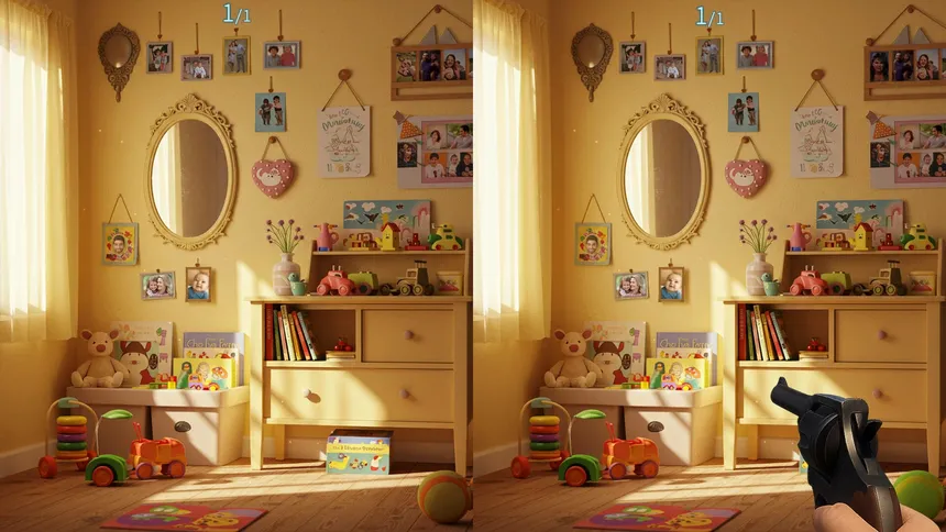 Скриншот 1 к игре Death Sees Twice: Spot the Difference