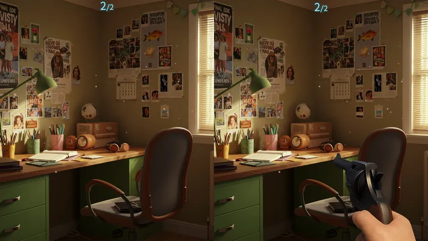 Скриншот 2 к игре Death Sees Twice: Spot the Difference