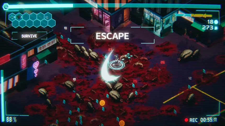 Скриншот 1 к игре CybeRage