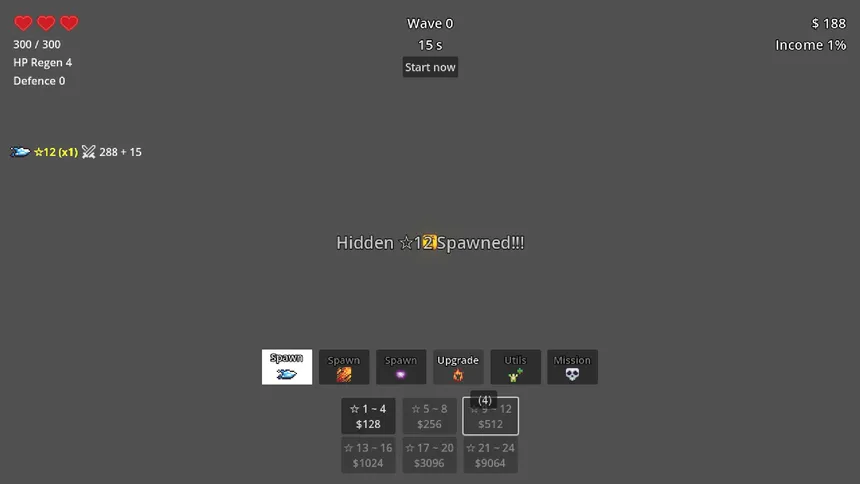 Скриншот 1 к игре Emoji Random Defence