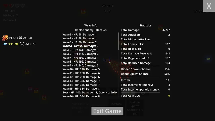 Скриншот 3 к игре Emoji Random Defence