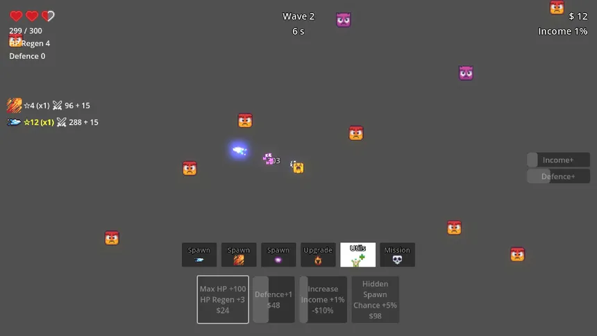Скриншот 5 к игре Emoji Random Defence