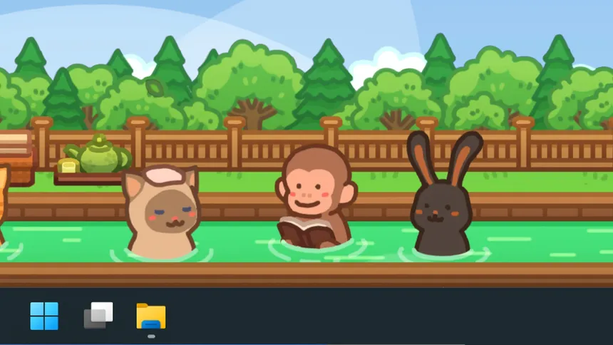 Скриншот 4 к игре Animal Onsen: A Cozy Retreat