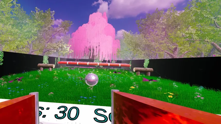 Скриншот 1 к игре Zen Forest Brick Breaker VR