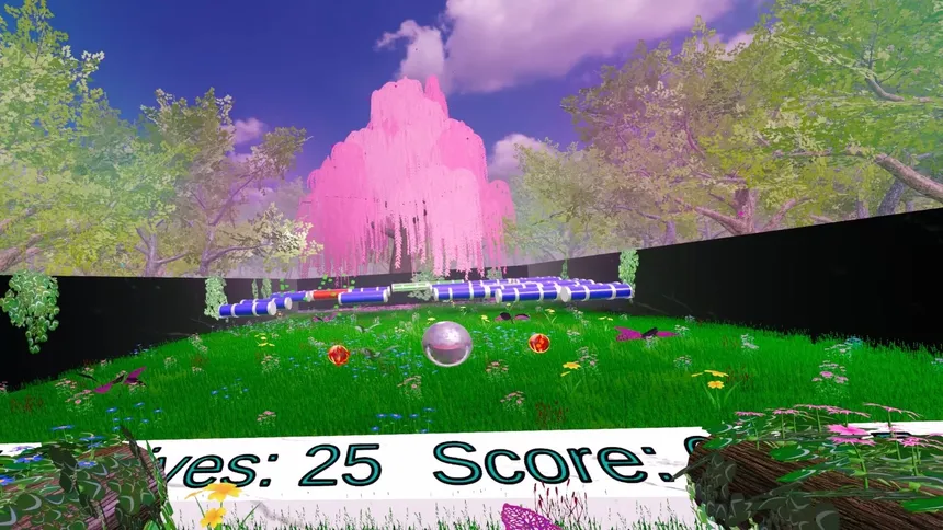 Скриншот 6 к игре Zen Forest Brick Breaker VR