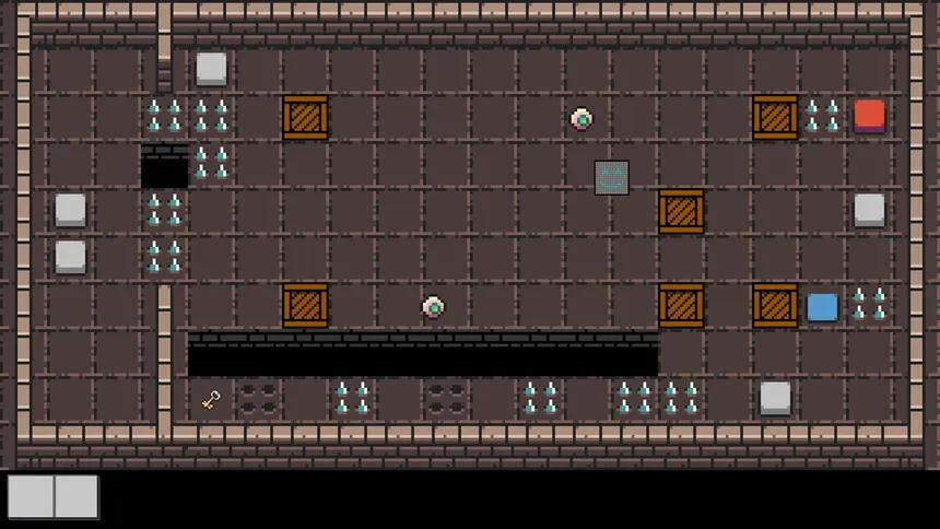 Скриншот 2 к игре Puzzling Robot in the Dungeon