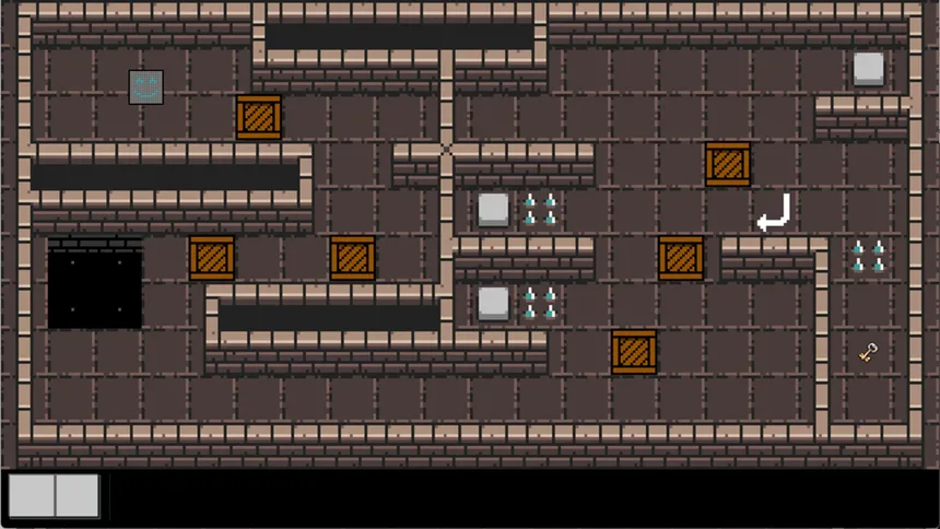 Скриншот 5 к игре Puzzling Robot in the Dungeon