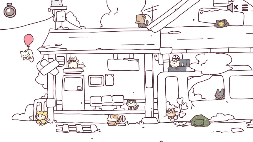 Скриншот 2 к игре Just Waiting Cats