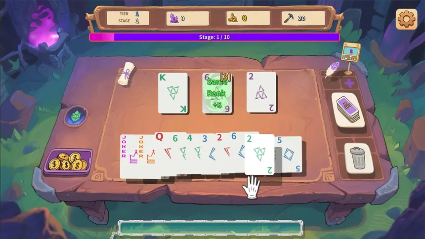 Скриншот 1 к игре Up Cards