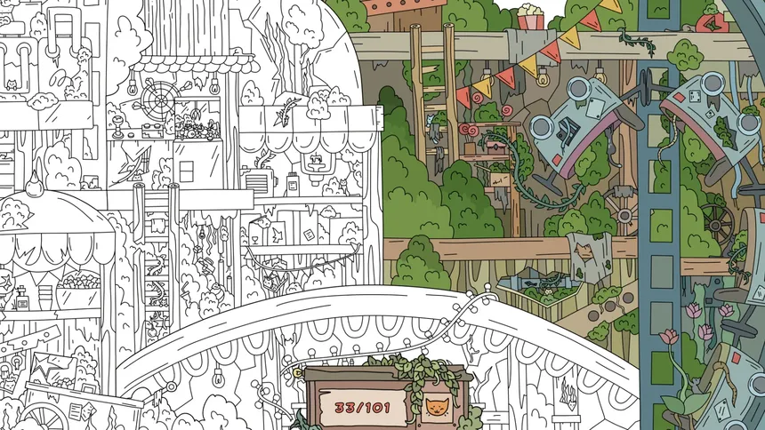 Скриншот 6 к игре Hidden Cats: Old Amusement Park