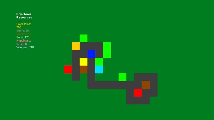 Скриншот 2 к игре PixelTown 2D