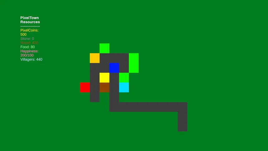 Скриншот 4 к игре PixelTown 2D