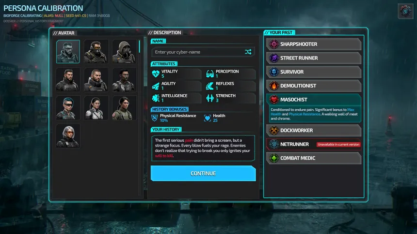 Скриншот 8 к игре Humanity Echo: Cyberpunk Tactical RPG