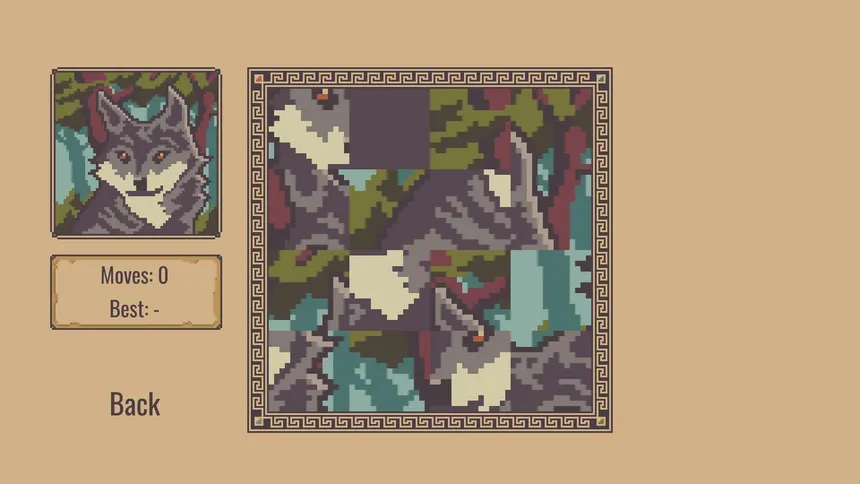 Скриншот 1 к игре Enchanted Valley: Fantasy Slide Puzzle