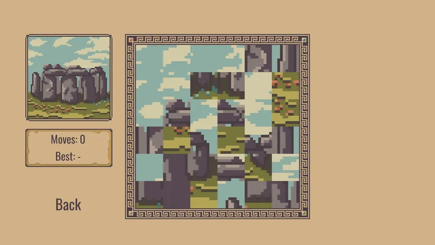 Скриншот 2 к игре Enchanted Valley: Fantasy Slide Puzzle