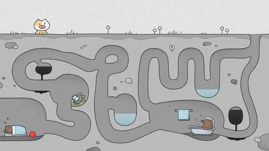 Скриншот 3 к игре Where's My Red Ball?