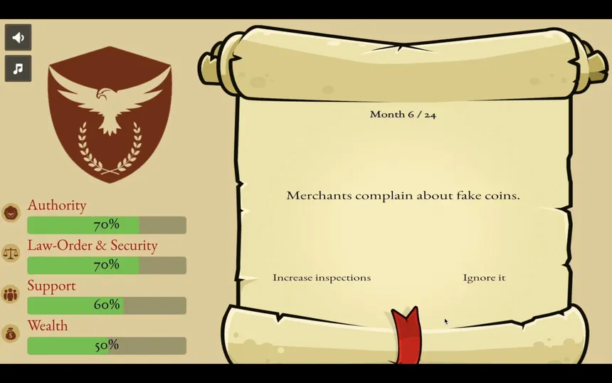 Скриншот 1 к игре Deck of Mandate