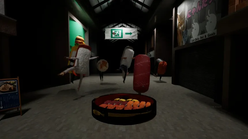 Скриншот 1 к игре SUSHI DELIVERY