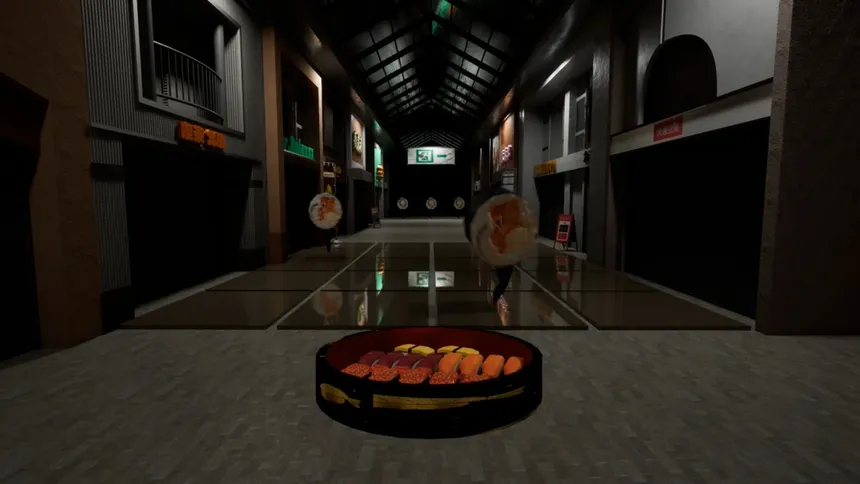 Скриншот 3 к игре SUSHI DELIVERY
