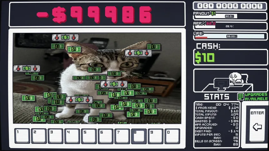 Скриншот 2 к игре Key Your Debt