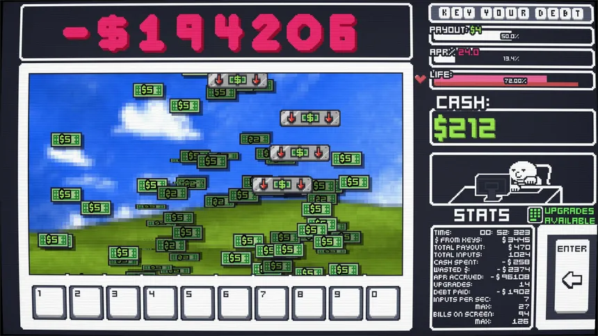 Скриншот 3 к игре Key Your Debt