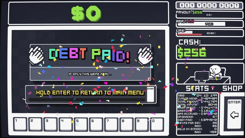 Скриншот 5 к игре Key Your Debt