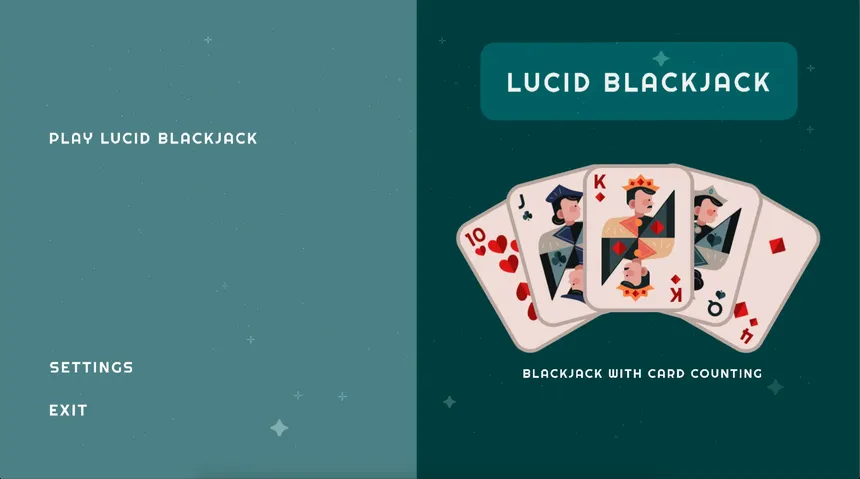 Скриншот 1 к игре Lucid Blackjack