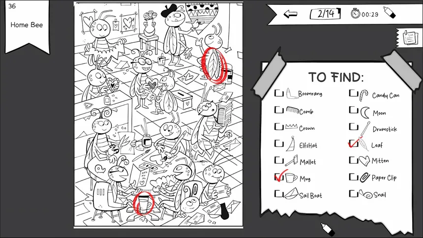 Скриншот 2 к игре INK ENIGMA: Hidden Object Challenges