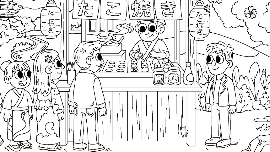 Скриншот 4 к игре 100 Cats Lost in Japan 2 Find & Color