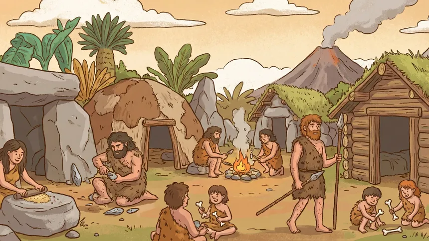 Скриншот 3 к игре 999 Hidden Cats: Stone Age Together
