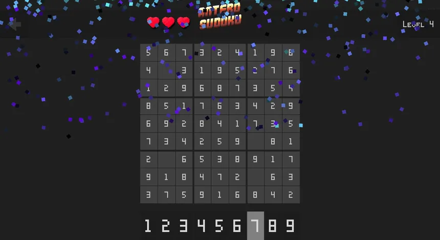 Скриншот 4 к игре Antero Sudoku