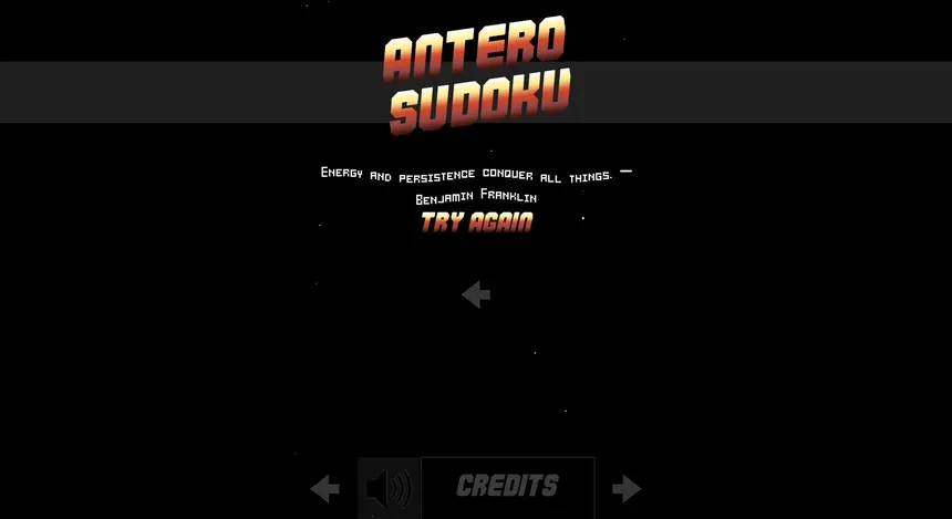 Скриншот 5 к игре Antero Sudoku