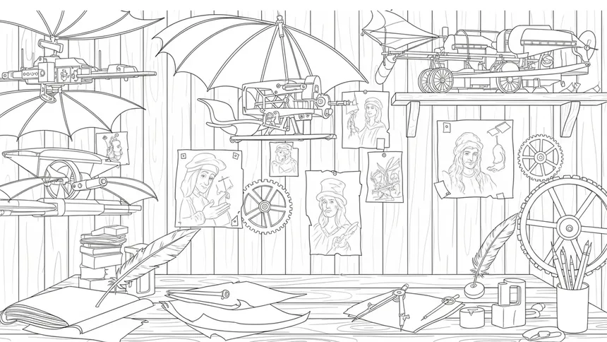 Скриншот 3 к игре 100 Cats Lost in Da Vinci’s Workshop