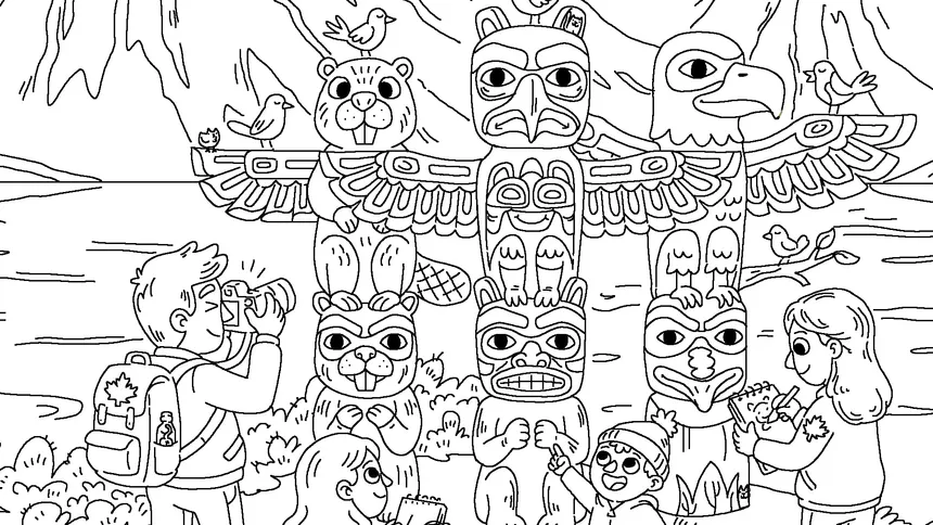 Скриншот 1 к игре 100 Cats Lost in Canada 2 Find & Color