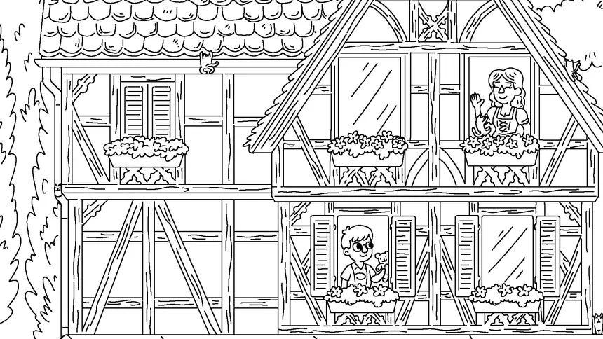 Скриншот 4 к игре 100 Cats Lost in Germany 2 Find & Color