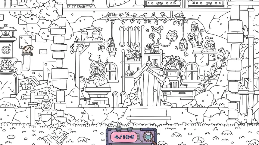 Скриншот 6 к игре FIND KITTENS 4: Aetherpunk