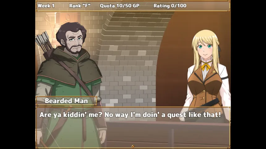 Скриншот 2 к игре Lilialette's Hustle: Getting My Hands Dirty to Save My Guild