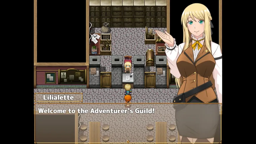 Скриншот 4 к игре Lilialette's Hustle: Getting My Hands Dirty to Save My Guild