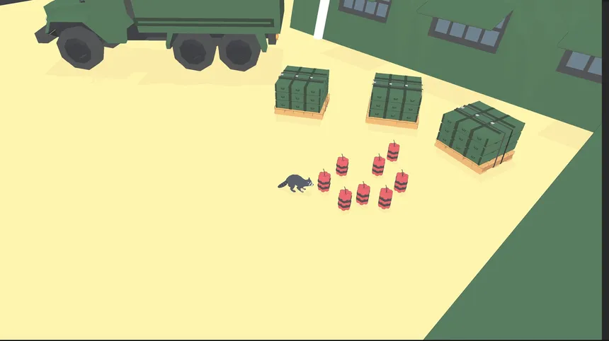 Скриншот 4 к игре Raccoon Crime Spree