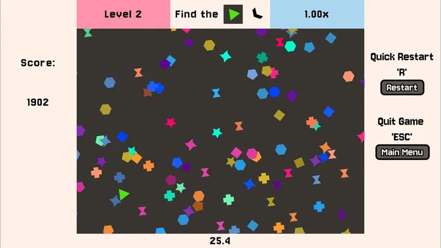 Скриншот 4 к игре Click the Shape