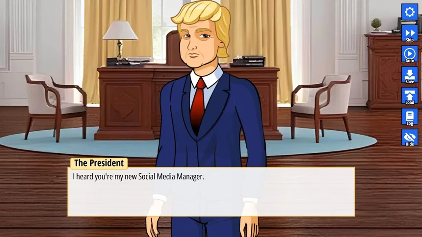Скриншот 1 к игре Presidential Social Media Manager